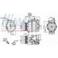 W164 W166 M273 M272  Air Conditioning Compressor  for Mercedes-Benz ml350 ml400 ml450  Air Conditioning Compressor 0022305411